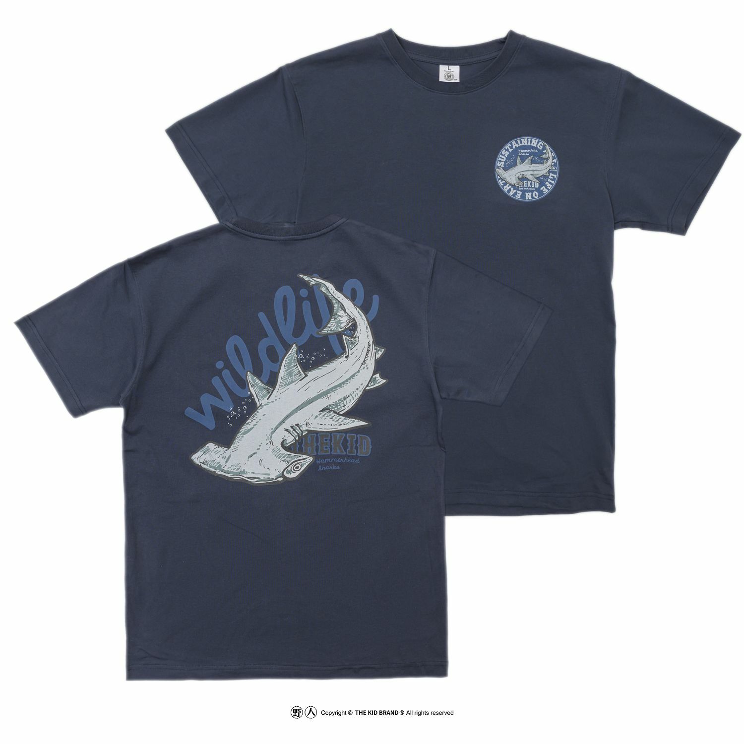 KID ® 海洋動物系列 錘頭鯊短T