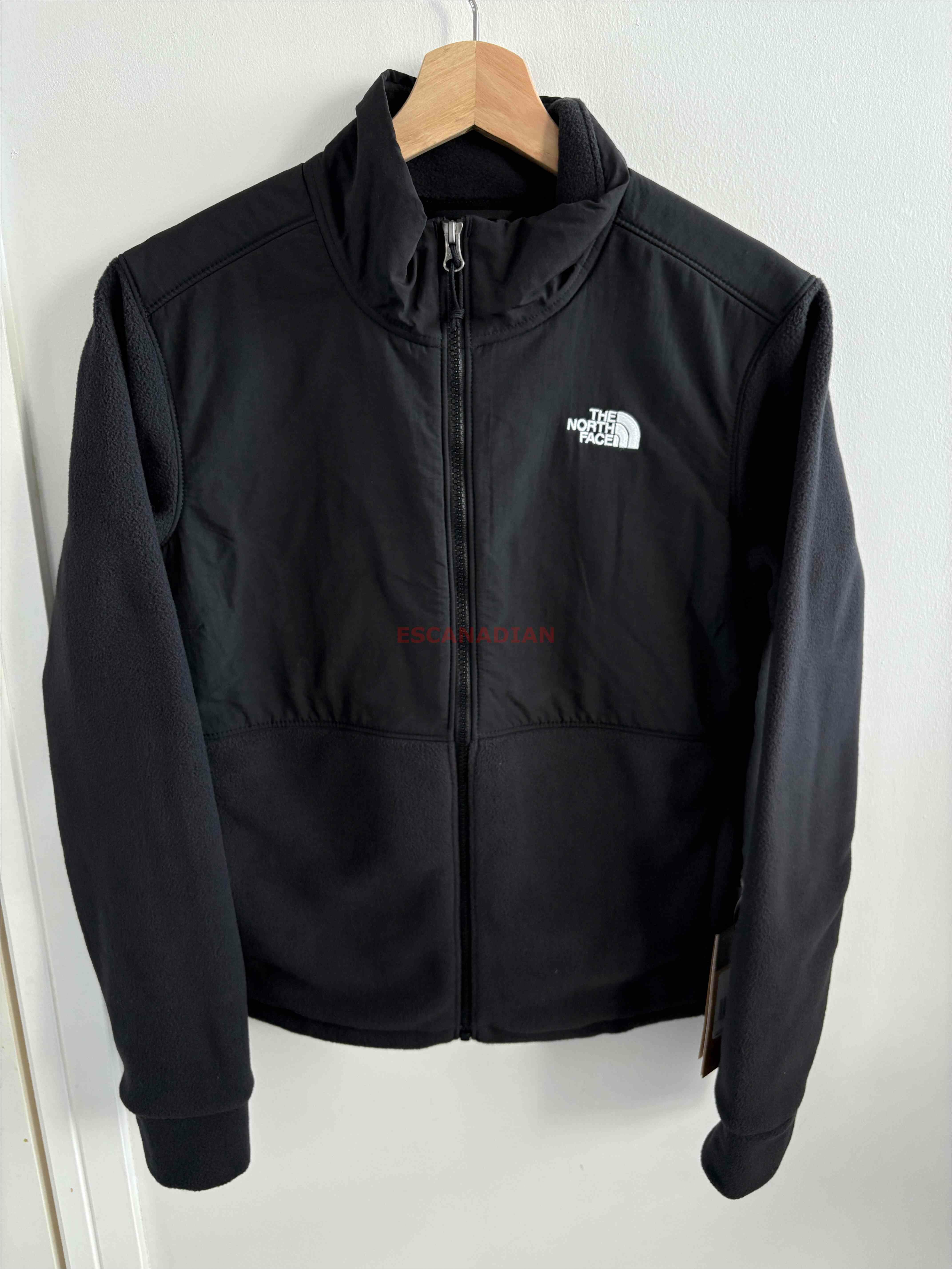 THE NORTH FACE 女大人 拼接 刺繡小標 搖粒絨材質 保暖 刷毛 外套