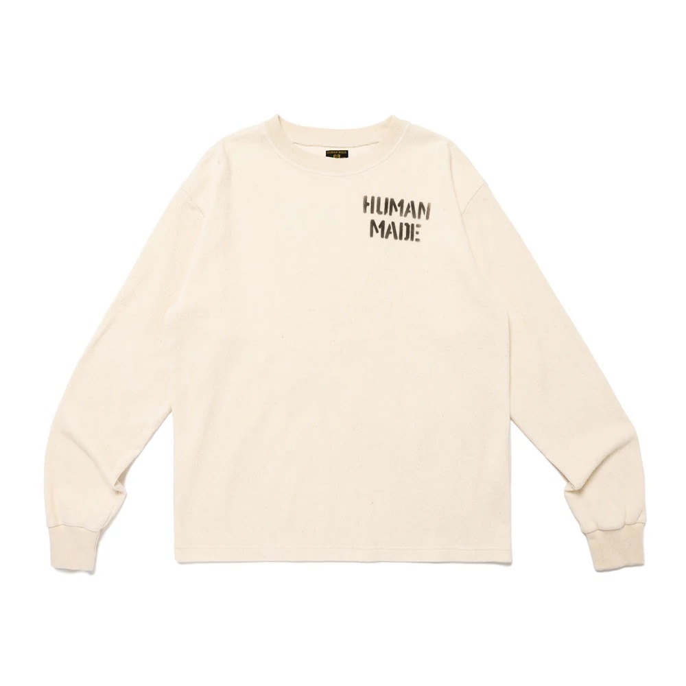 HUMAN MADE 2024 A/W THERMAL L/S T-SHIRT - PRE ORDER ITEM (預訂中)