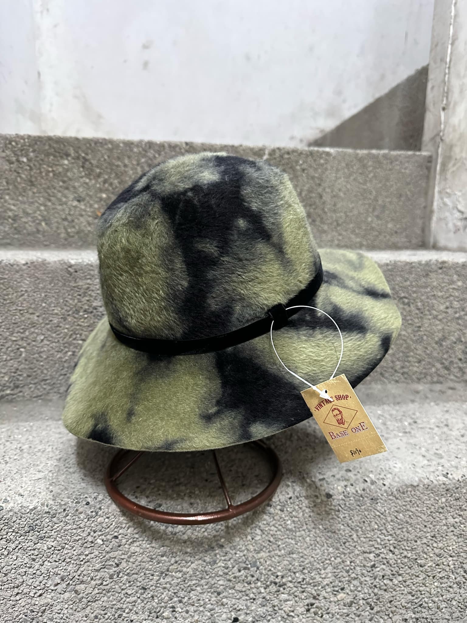 Rabbit Fur Hat Made in Czech