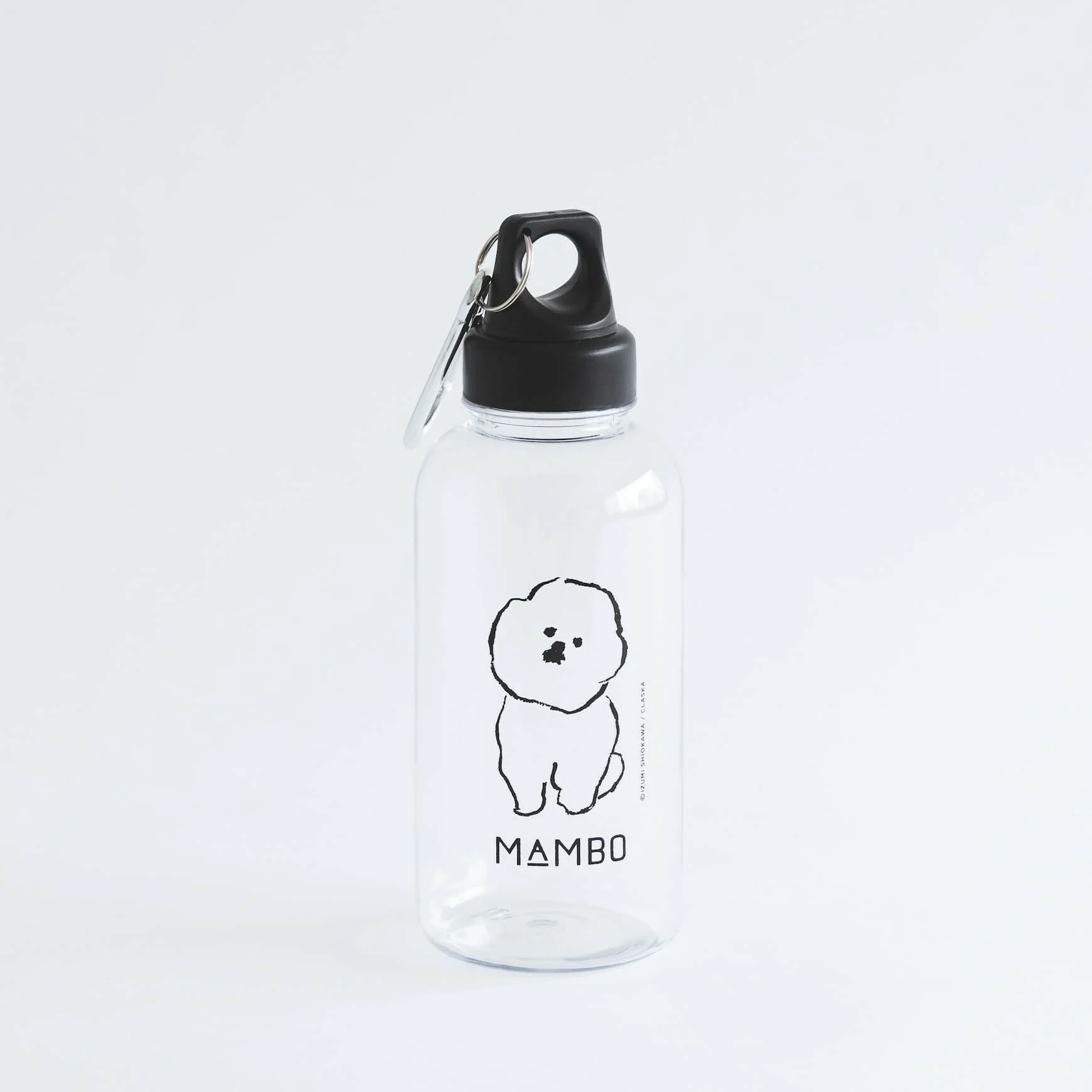 CLASKA-MAMBO 透明水瓶附鉤環