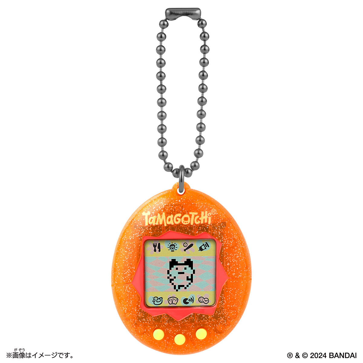 Tamagotchi橙色閃粉(英文版)