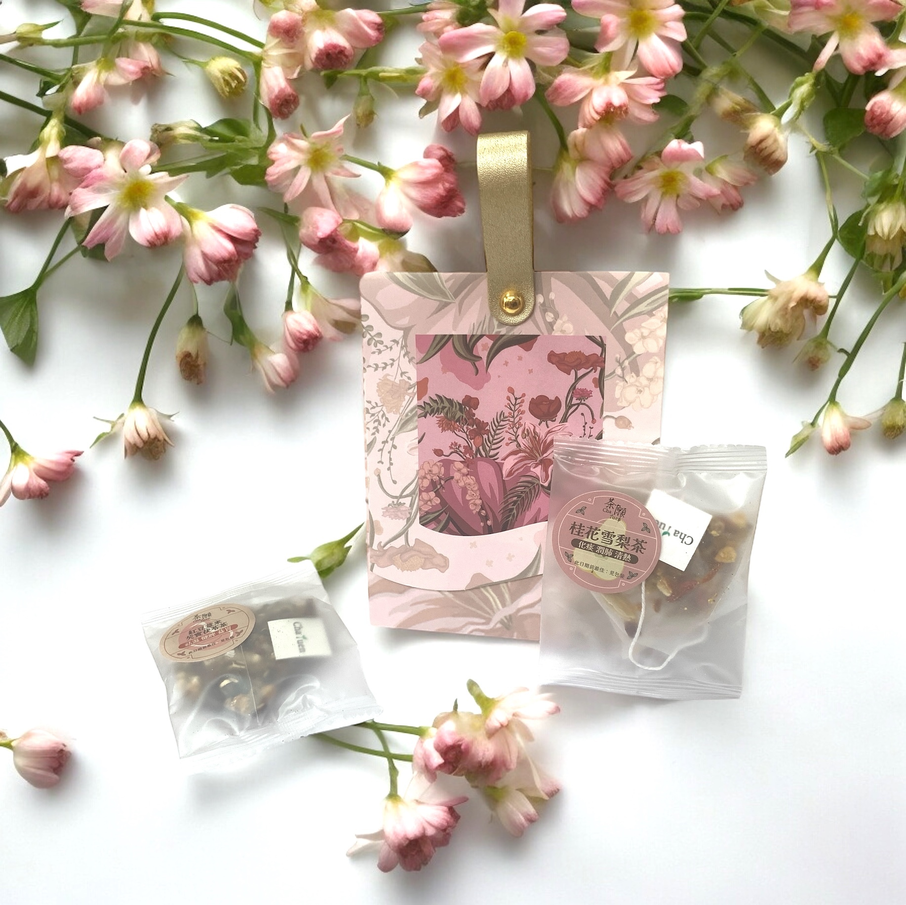 散水茶 禮盒G06 + 2包自選茶包 (15種口味可選)