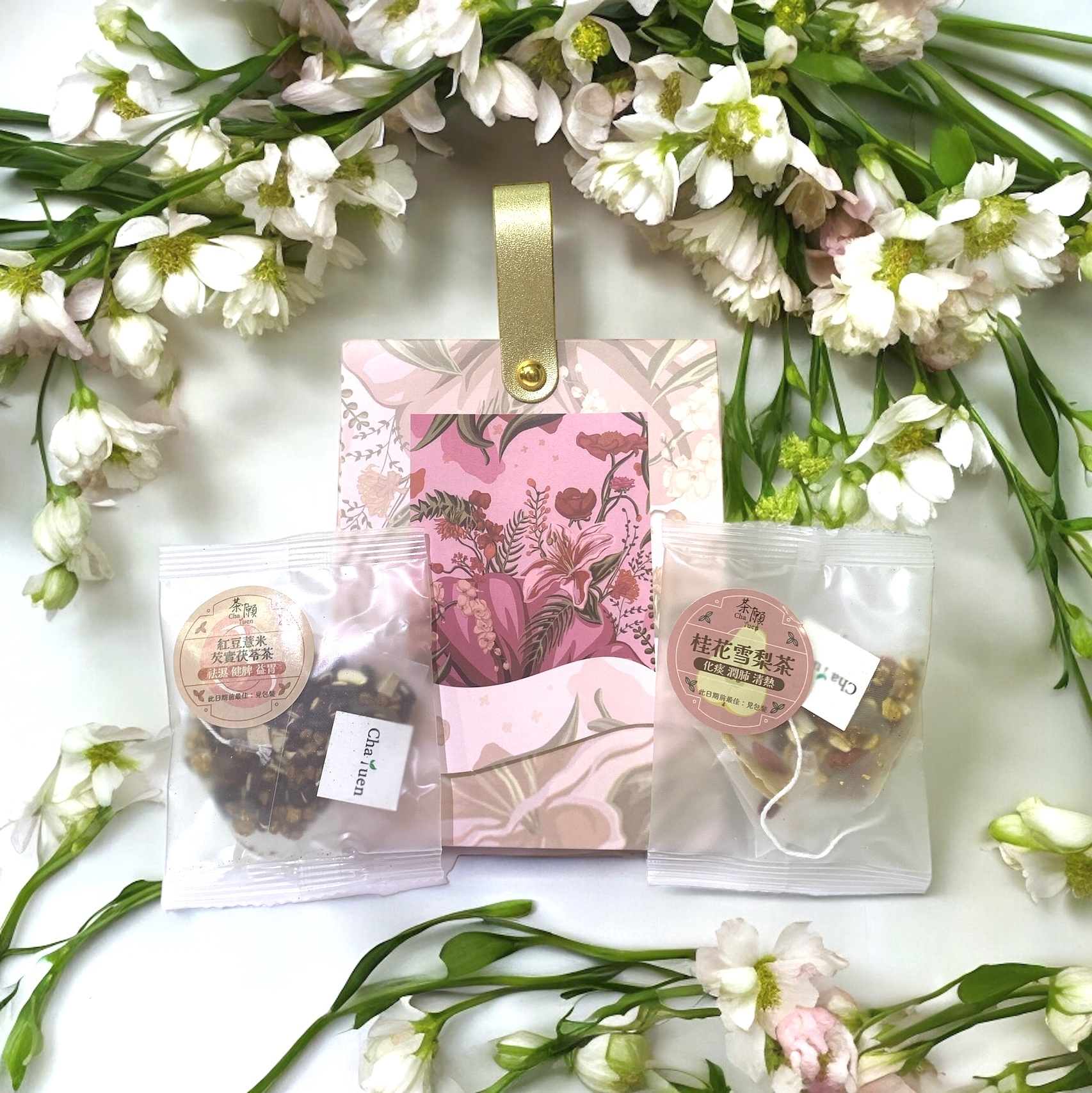 散水茶 禮盒G06 + 2包自選茶包 (15種口味可選)