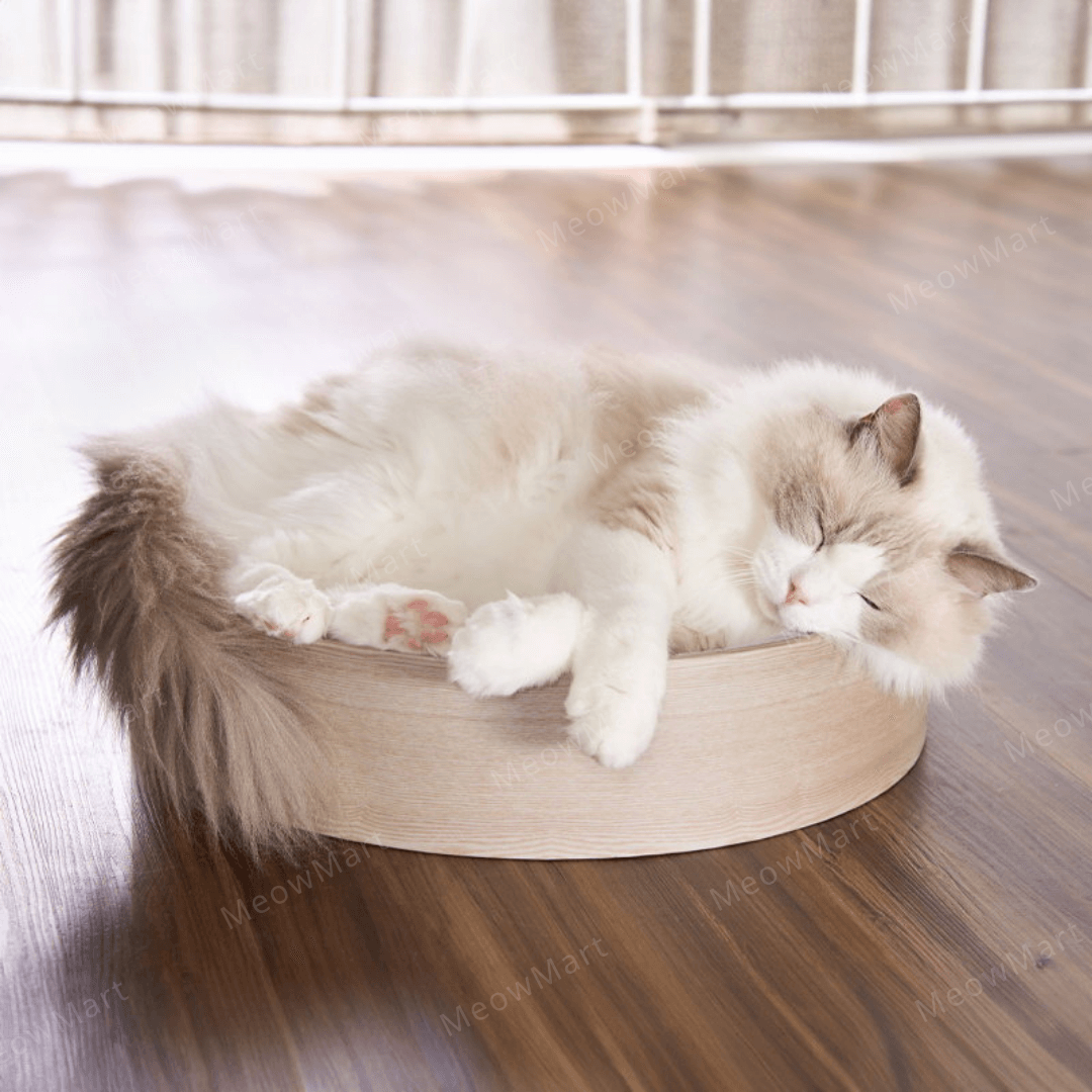 日本Gari Gari 圓窩貓抓板 (白色)