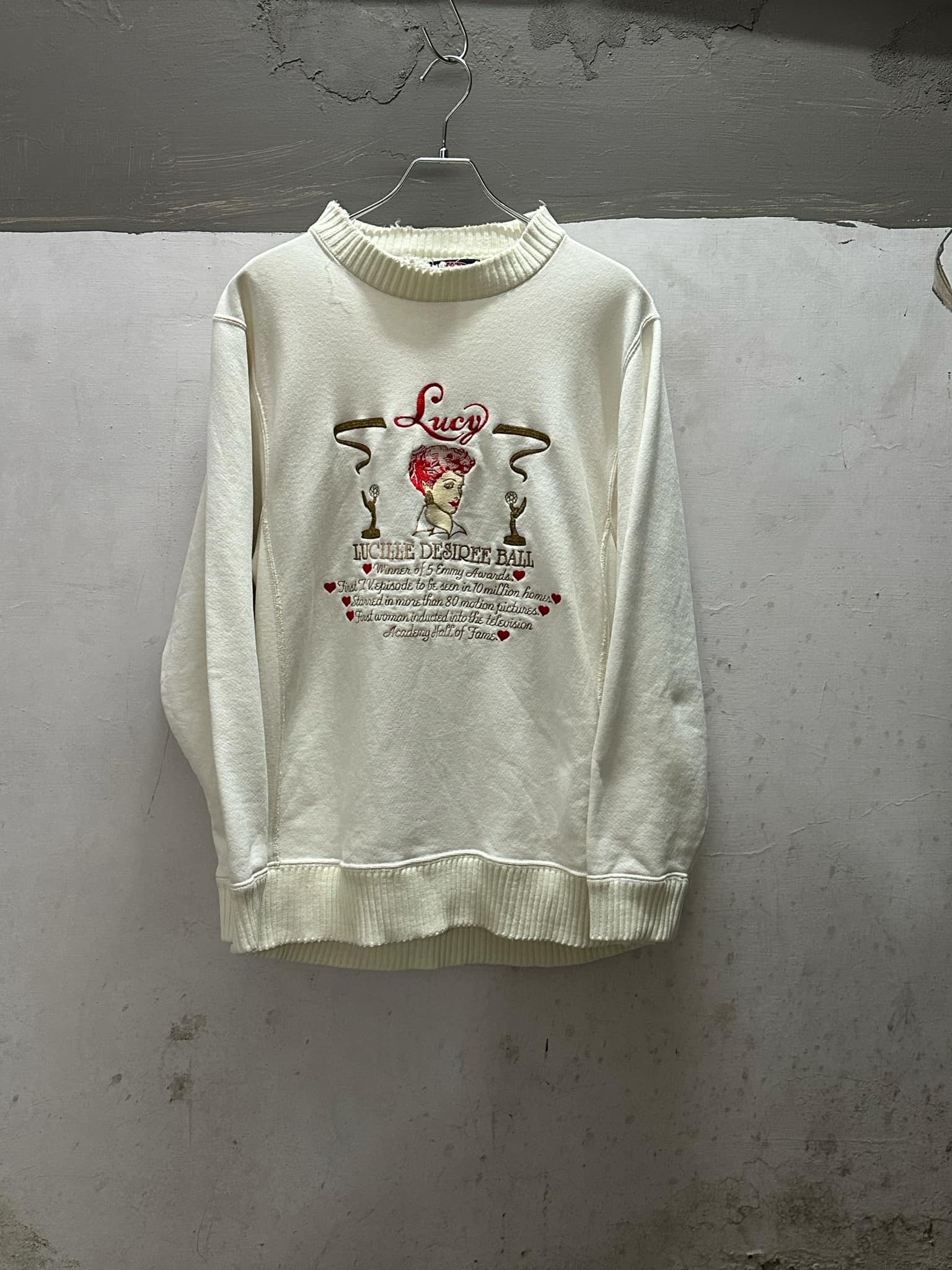 NUTMEG Reverse Weave Sweat Shirt Made in USA