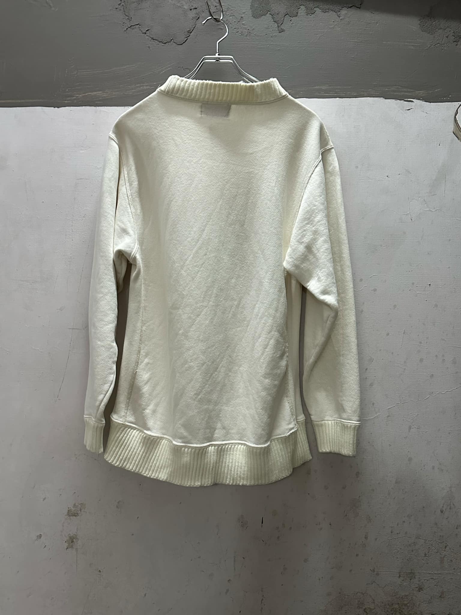 NUTMEG Reverse Weave Sweat Shirt Made in USA
