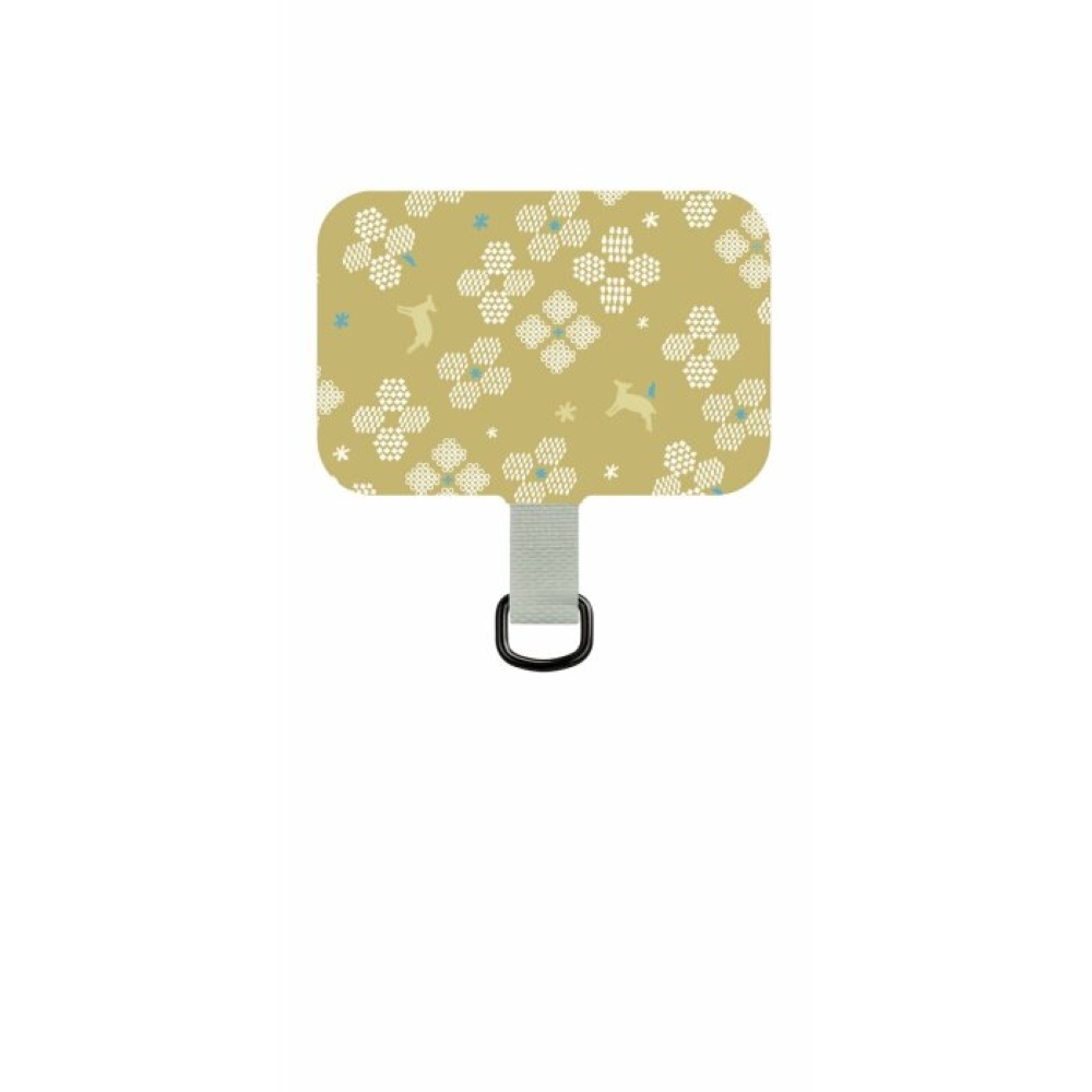 inBlooom x The Hood  VIGOR All-In-One Phone Strap 25mm/Blooming Field/Mimosa Yellow