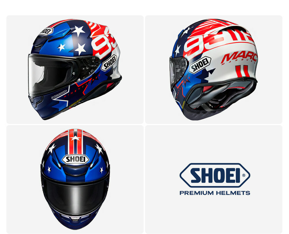 セキュリティ・セーフティ SHOEI Z-8 MARQUEZ AMERICAN SPIRIT TC-10 セキュリティ・セーフティ SHOEI Z-8 MARQUEZ AMERICAN SPIRIT TC-10