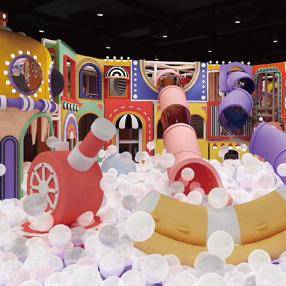 奇幻島 糖果小鎮 陶氣堡架構