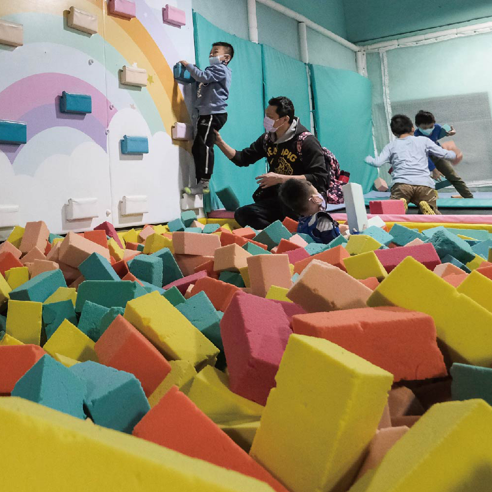 奇幻島 糖果小鎮 海綿池