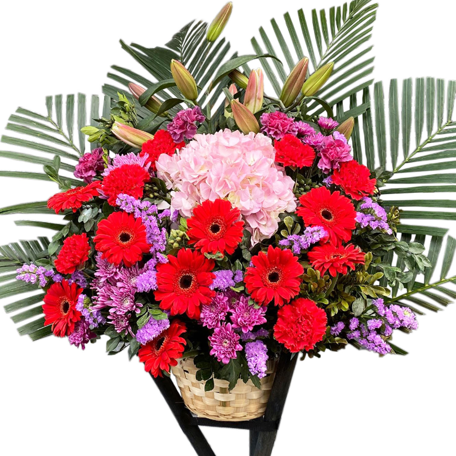 開張 鮮花花籃 03