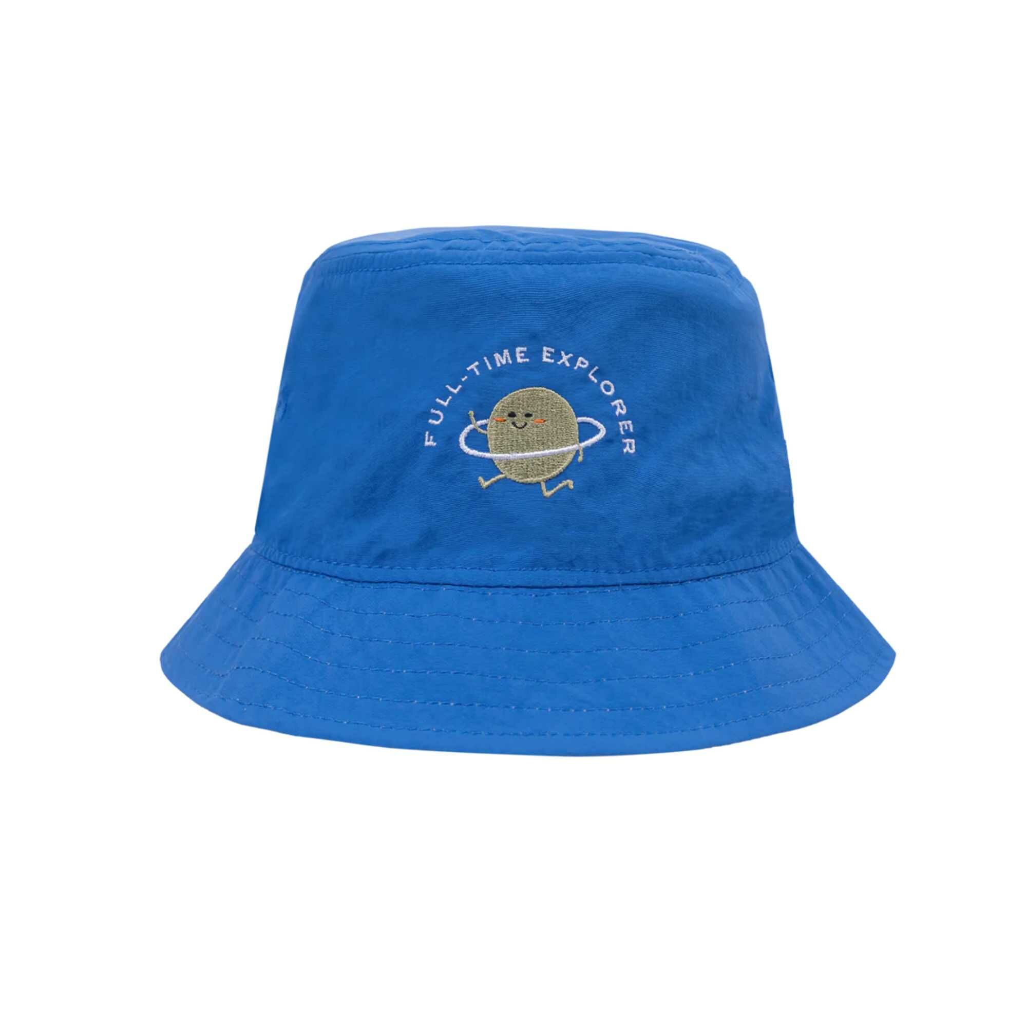 Mini Bucket Hats 孩童漁夫帽 - 探險者馬林藍