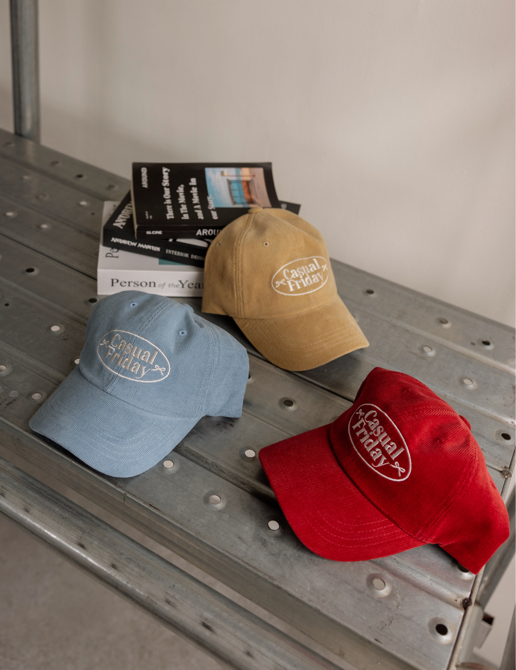 Casual Friday 燈芯絨棒球帽（3色）