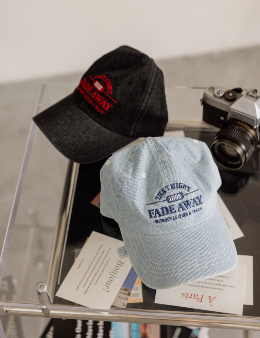 美式Logo刺繡棒球帽（2色）