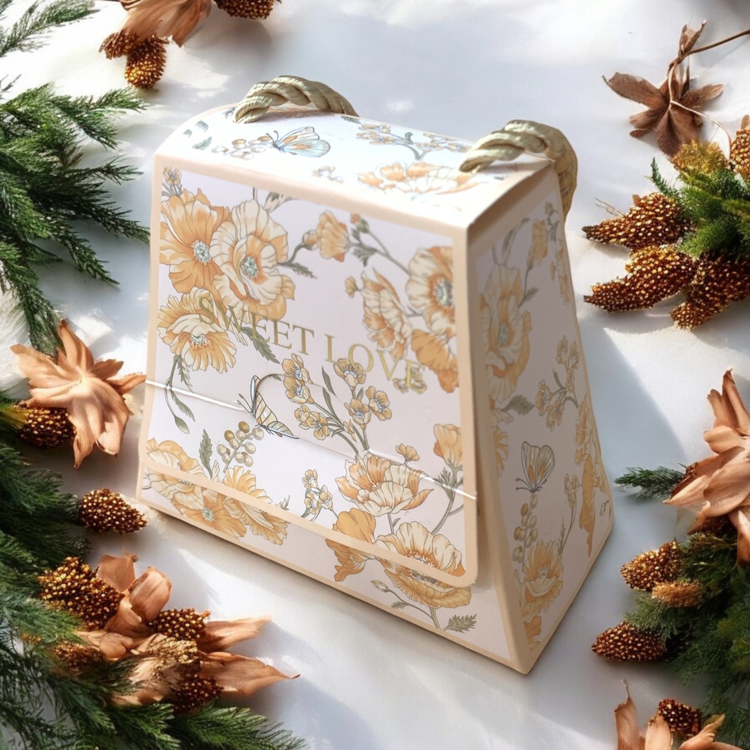 婚宴回禮 禮盒011 + 2包自選茶包 (15種口味可選)