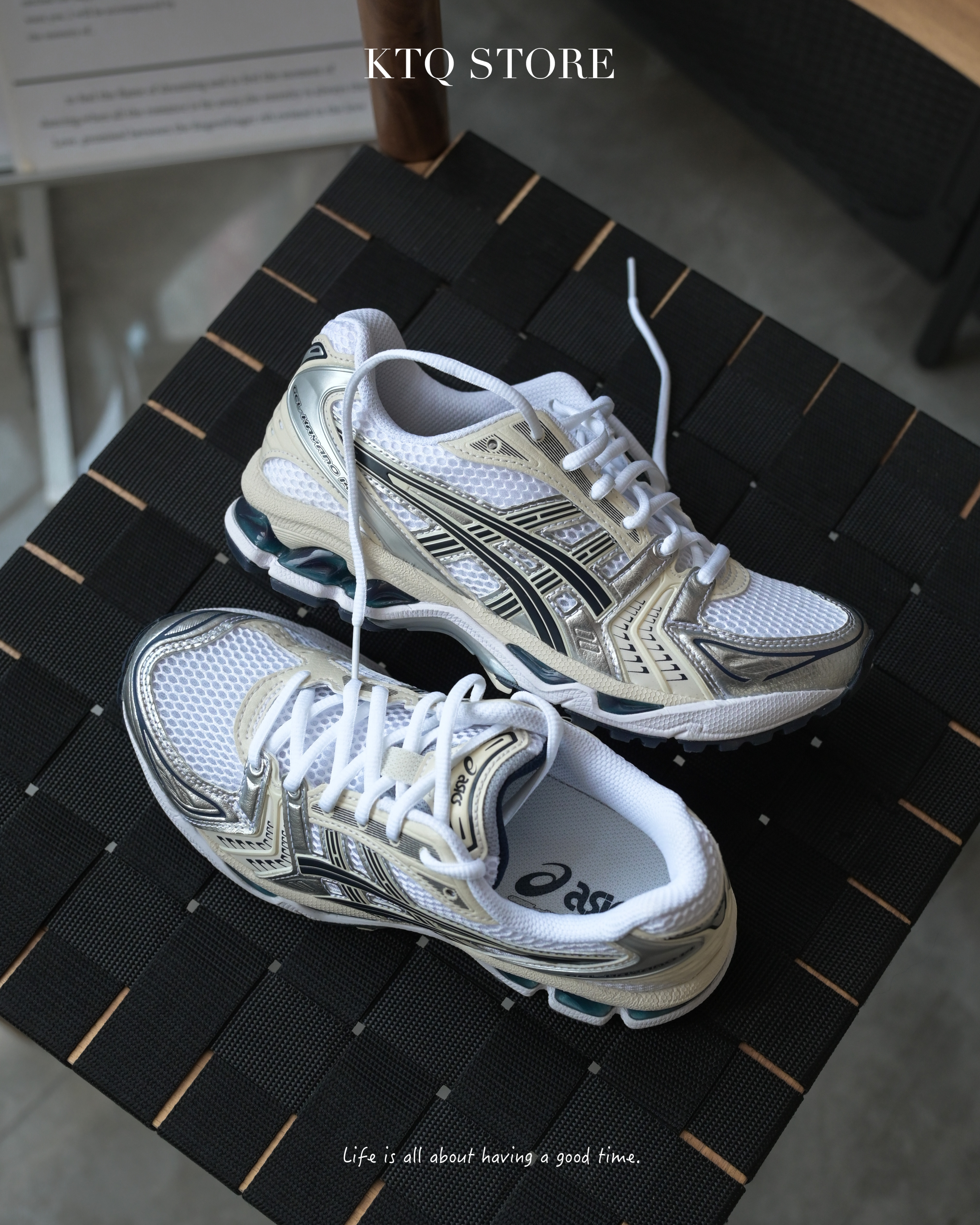 KTQ STORE ‧ Asics Gel-Kayano 14 "Midnight" 白銀黑 1202A056-109