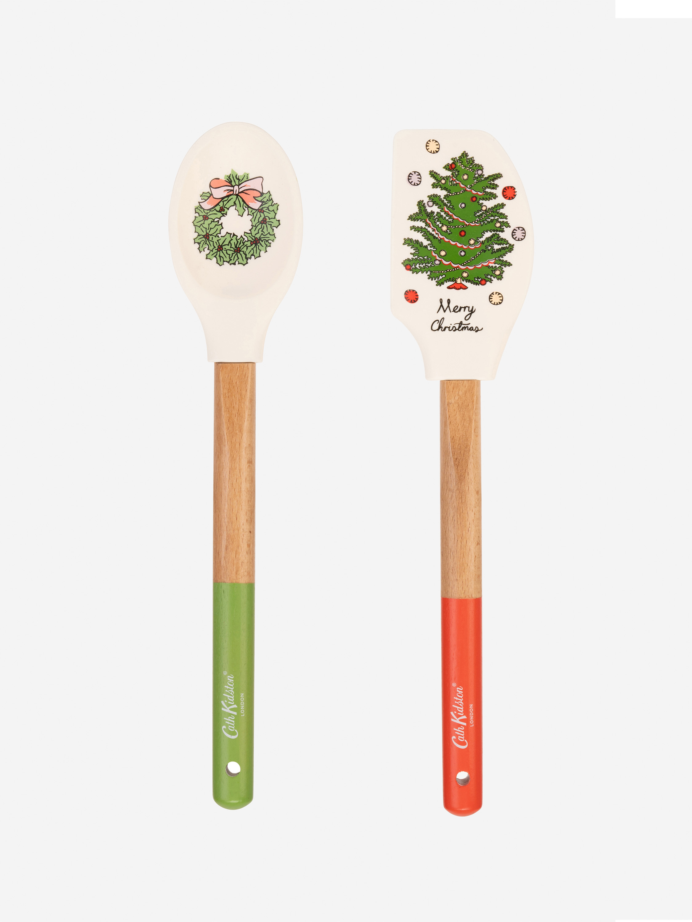 Christmas 矽膠攪拌匙及刮勺組