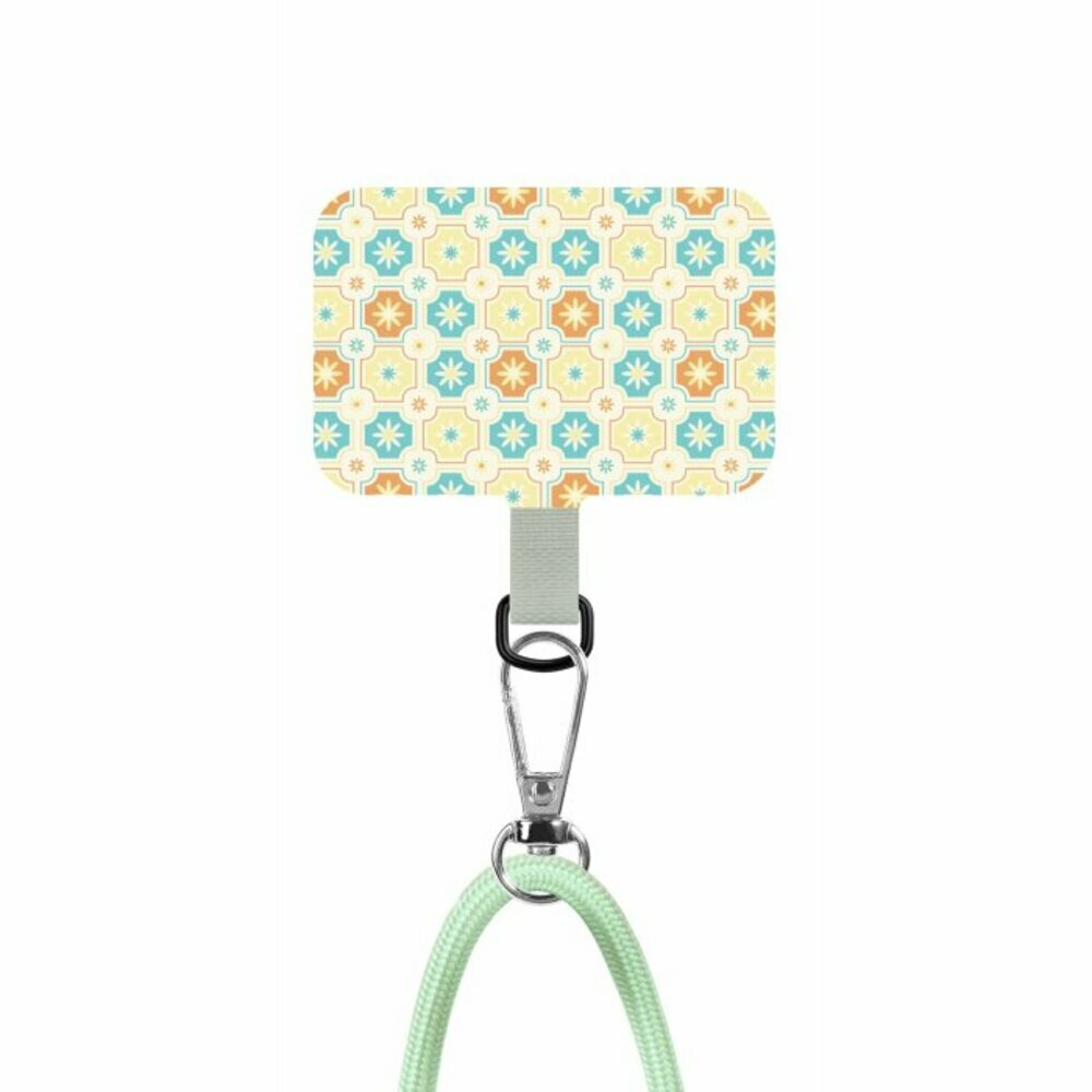 印花樂手機掛繩夾片玻璃彈珠