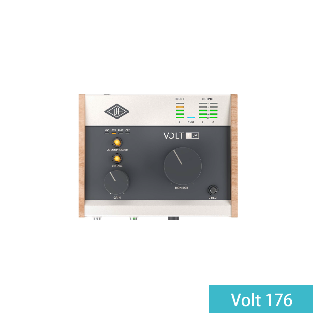 Universal Audio / Volt系列USB-C 錄音介面(Mac/PC可用)(Volt176/