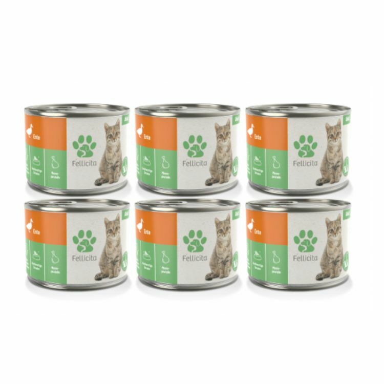 Fellicita 菲利希塔｜滿滿系列無穀貓主食罐-鴨肉(單一肉源) 200g
