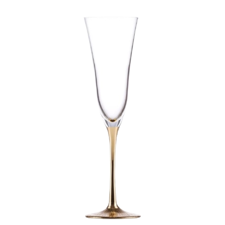 Eisch Ravi Gold Champagne glass