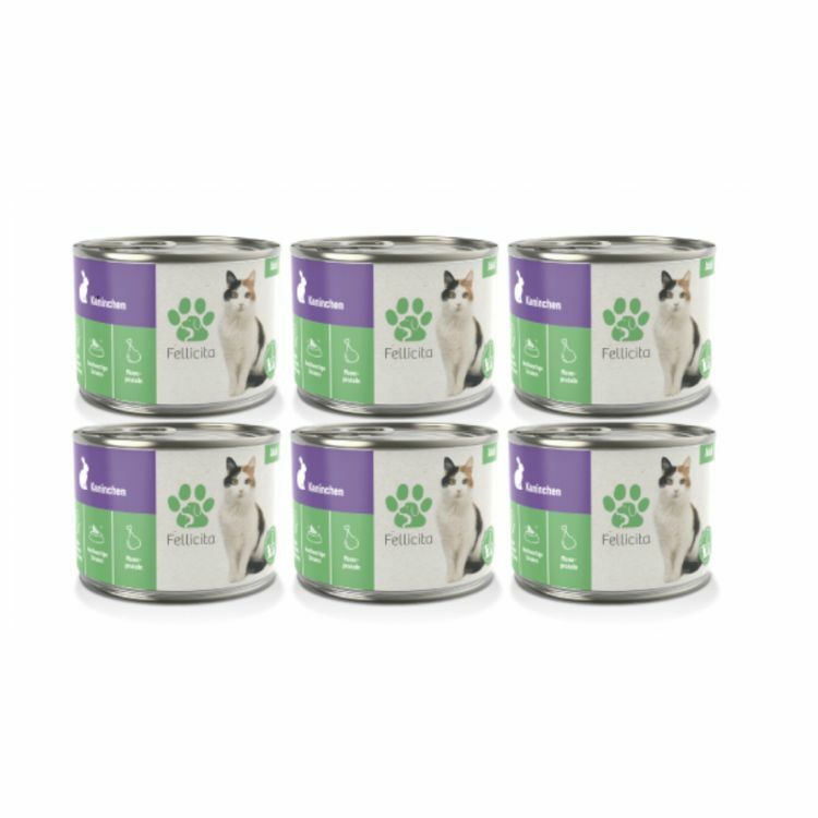 Fellicita 菲利希塔｜滿滿系列無穀貓主食罐-兔肉(單一肉源) 200g