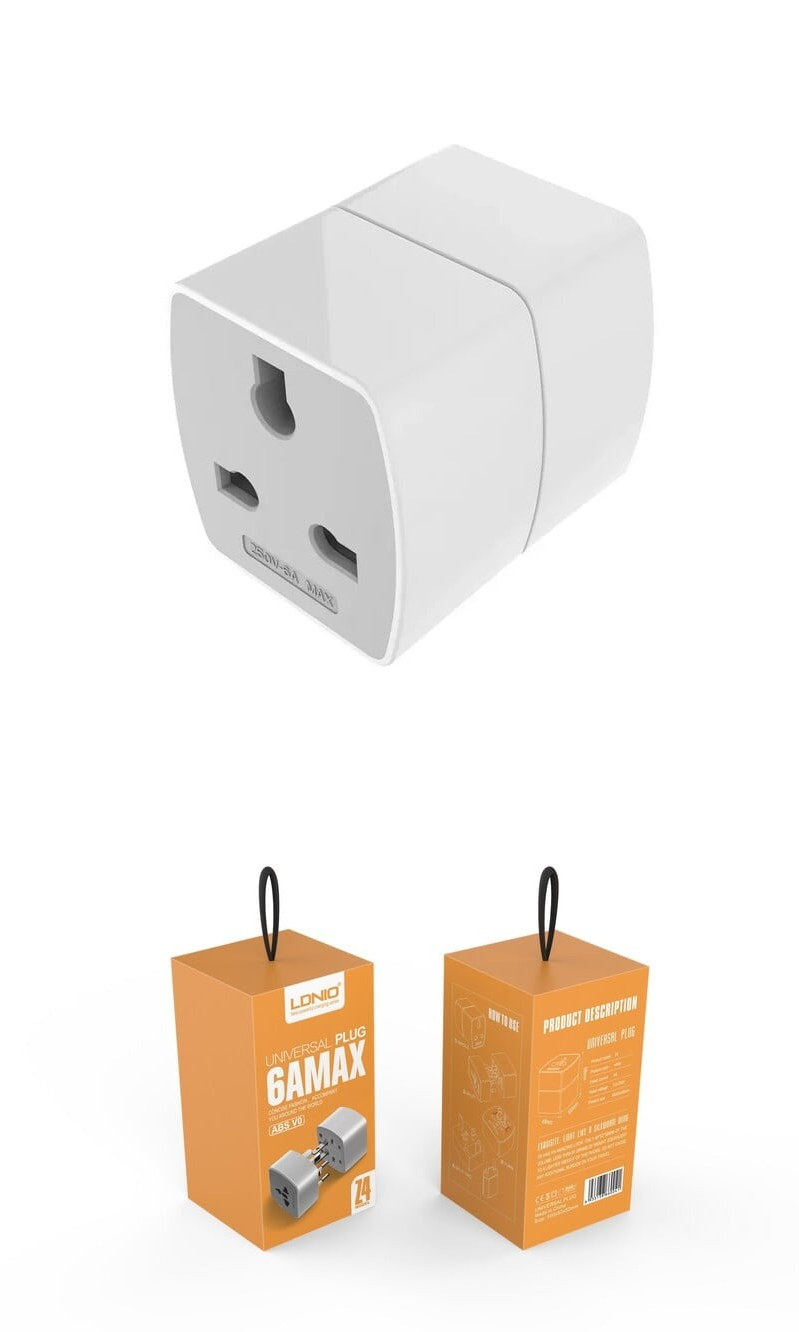 LDNIO Z4 安全萬能轉換頭