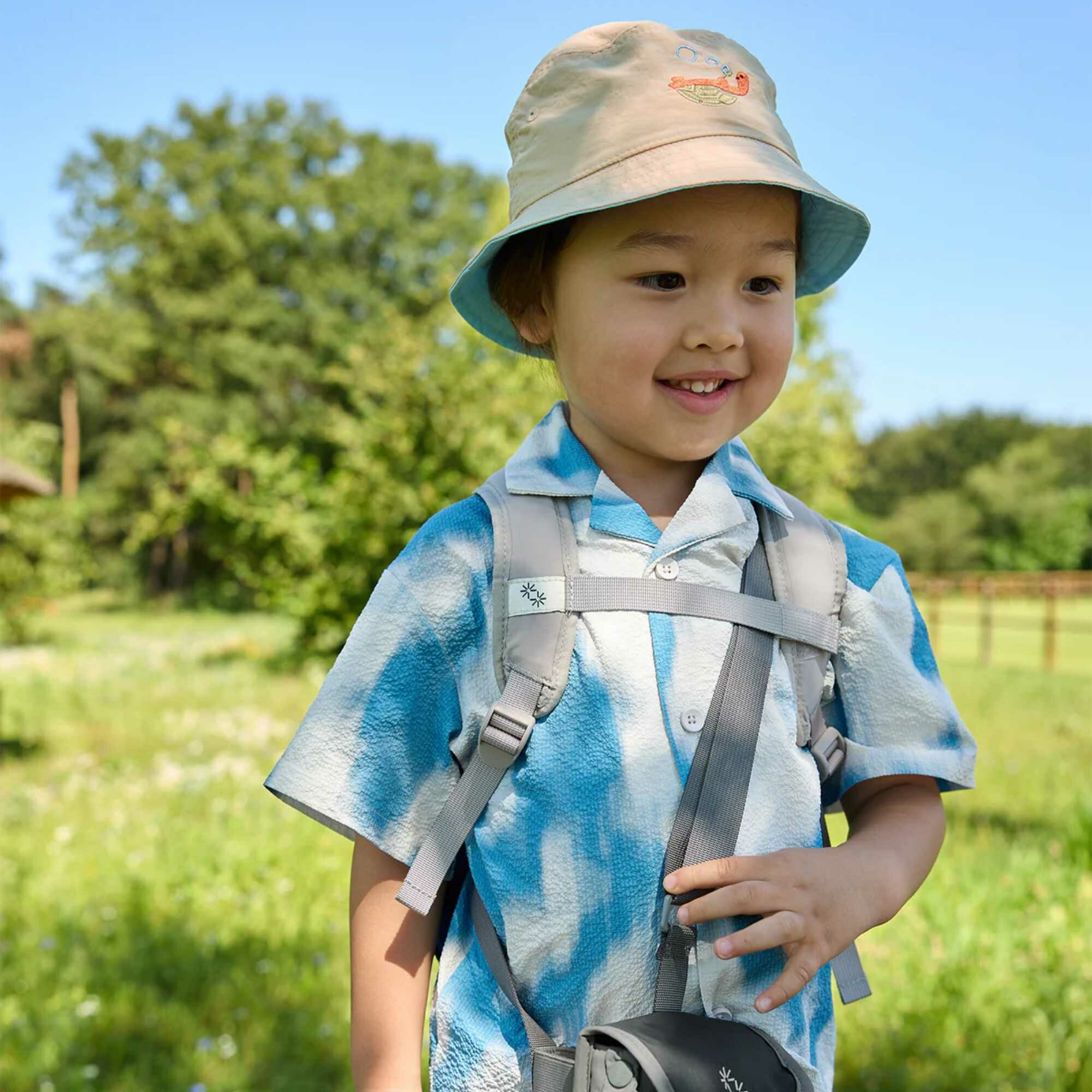 Mini Bucket Hats 孩童漁夫帽 - 湯瑪斯烏龜棕