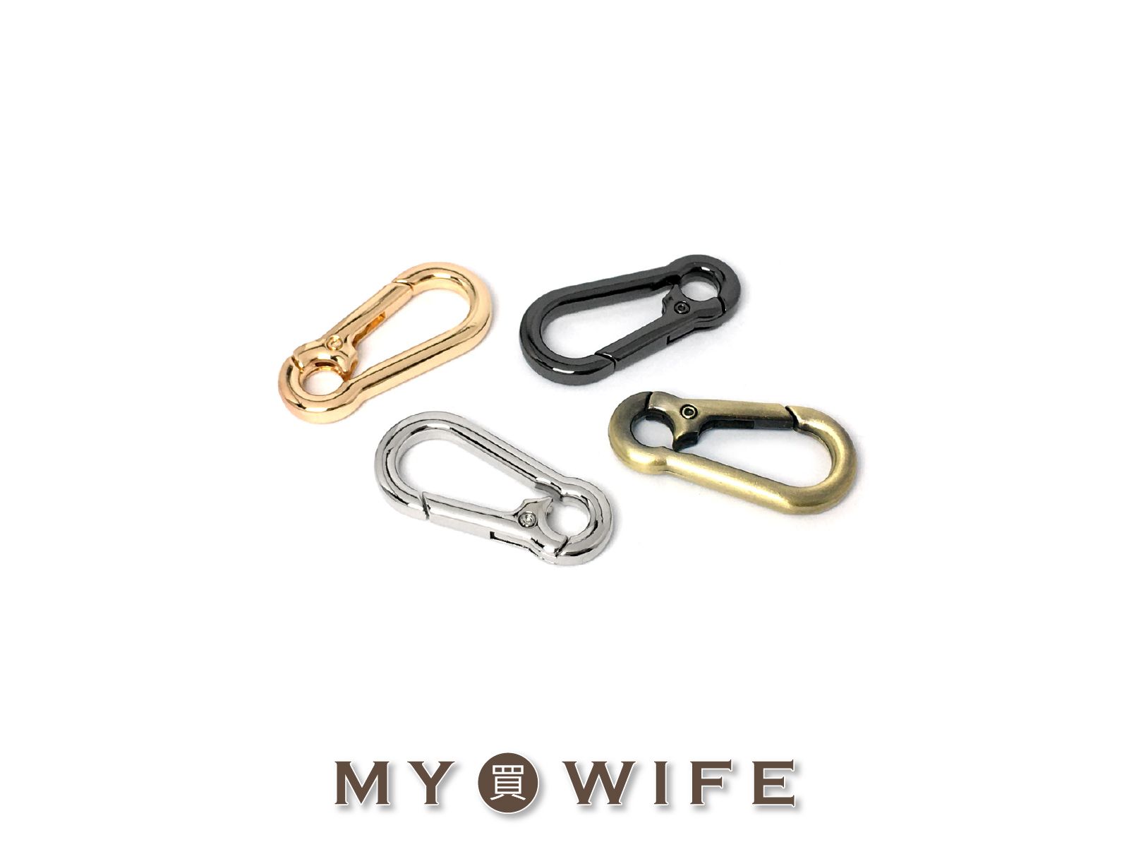 合金登山扣_合金鑰匙扣/登山勾/合金勾_4色【YR-Y1698】