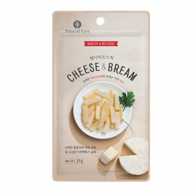 韓國NATURAL CORE自然核心｜原味起司條 27g