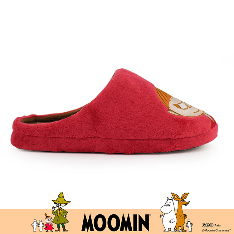 Paidal x Moomin姆明谷 小美毛絨室內拖鞋