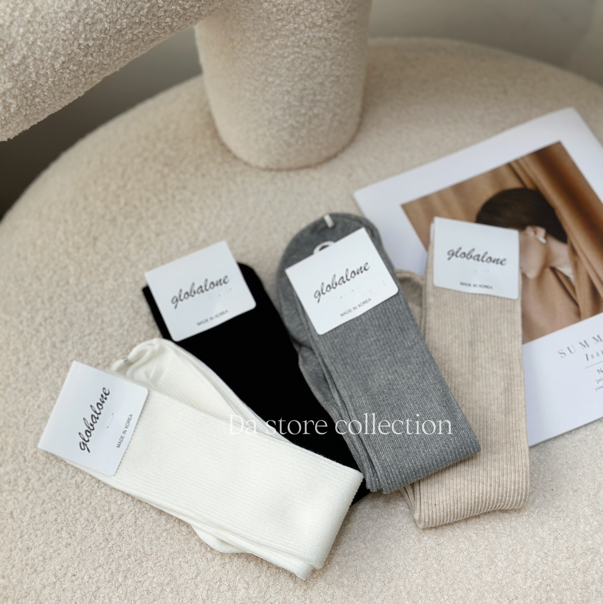 正韓🇰🇷韓國歐膩小腿長襪/四色