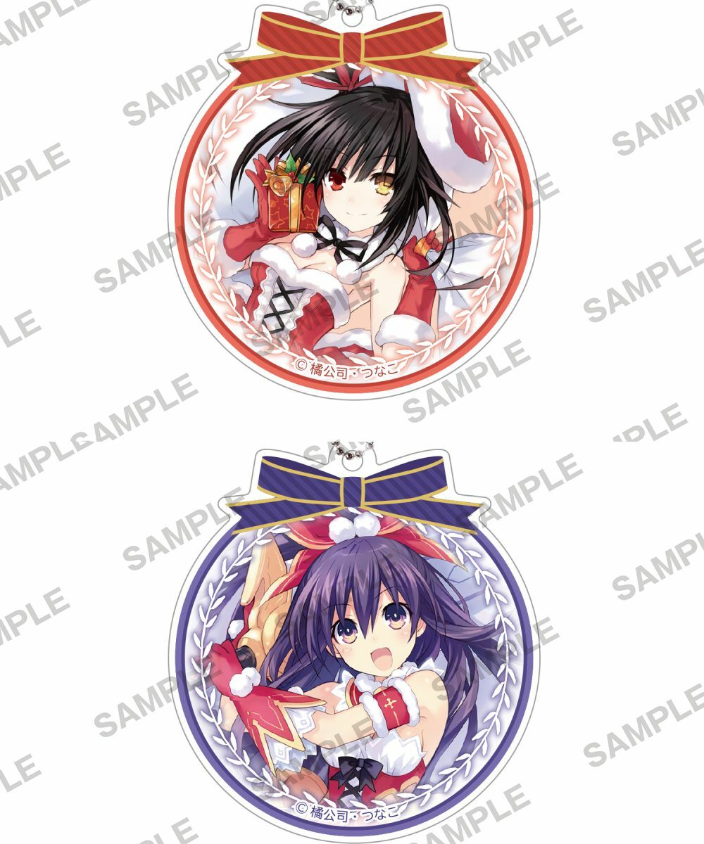 預購-「約會大作戰DATE A LIVE」 Christmas Fair 壓克力鑰匙圈 系列 【日本進口精品】