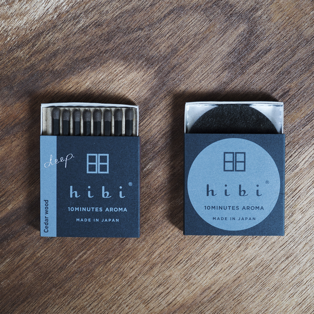 10分鐘香薰火柴 deep. 系列 (8支裝)｜hibi