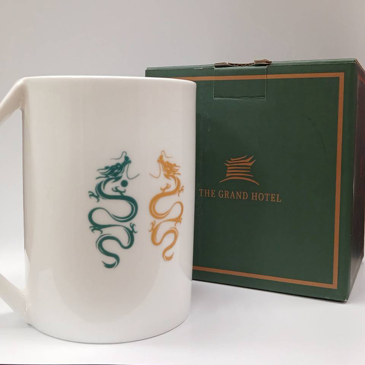 圓山雙龍骨瓷馬克杯