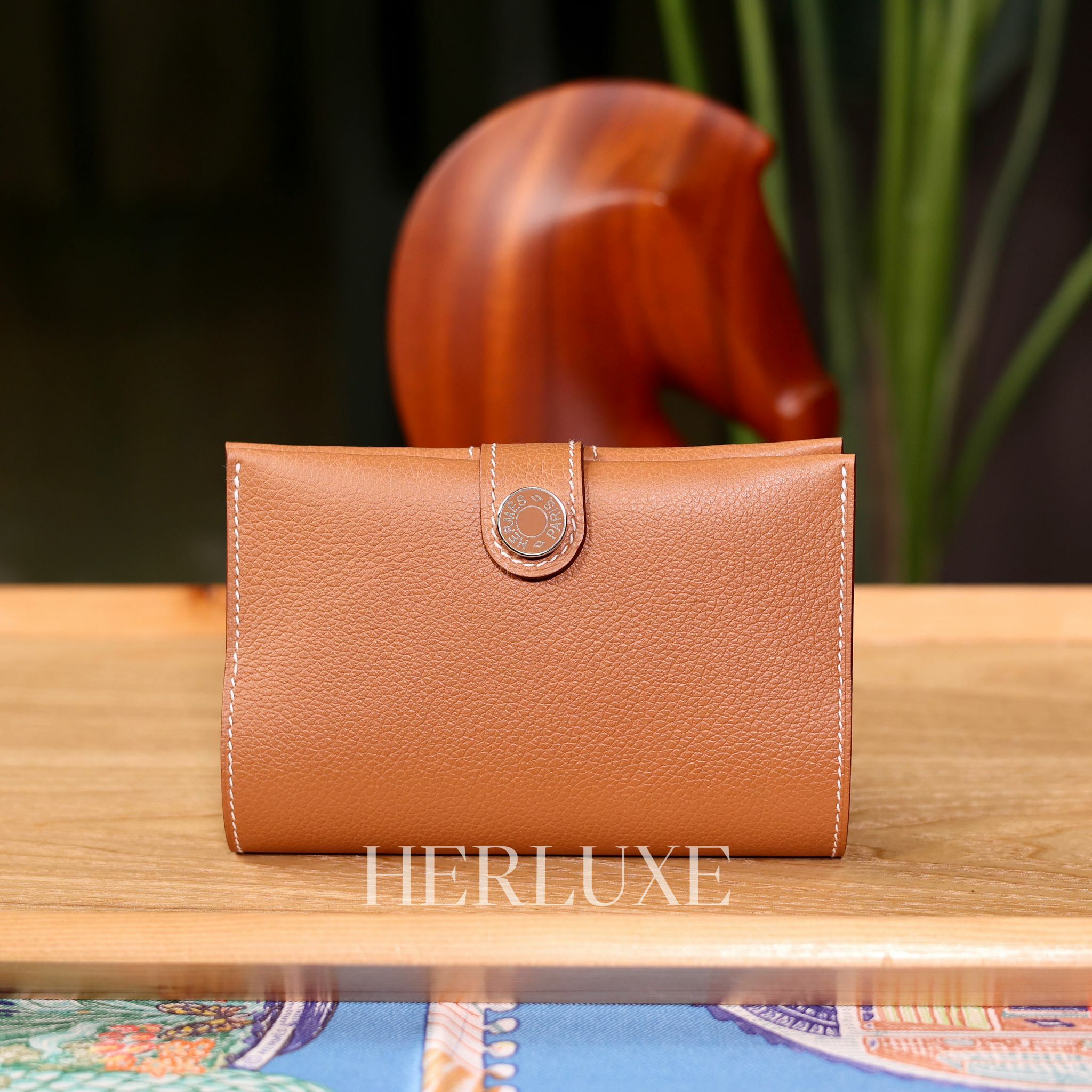 Porte passport R.M.S 37 gold ck evercolor