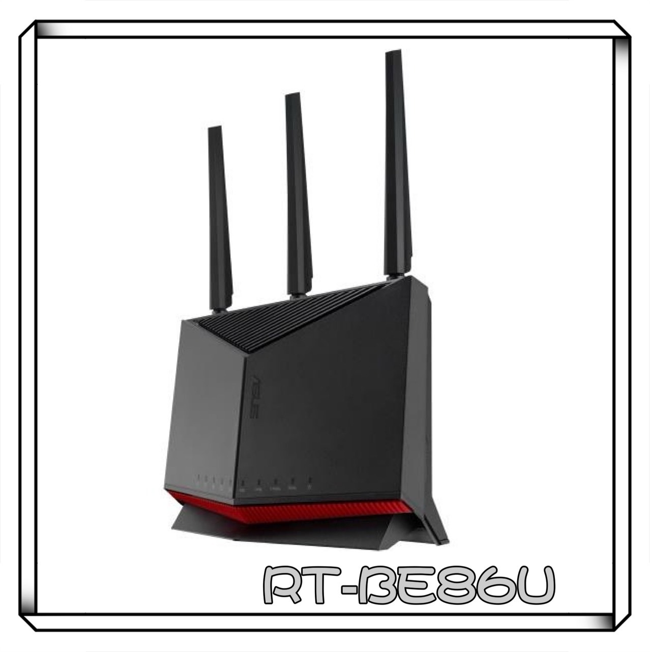 ASUS 華碩 RT-BE86U BE6800 WiFi 7 無線 Gigabit 雙頻電競路由器