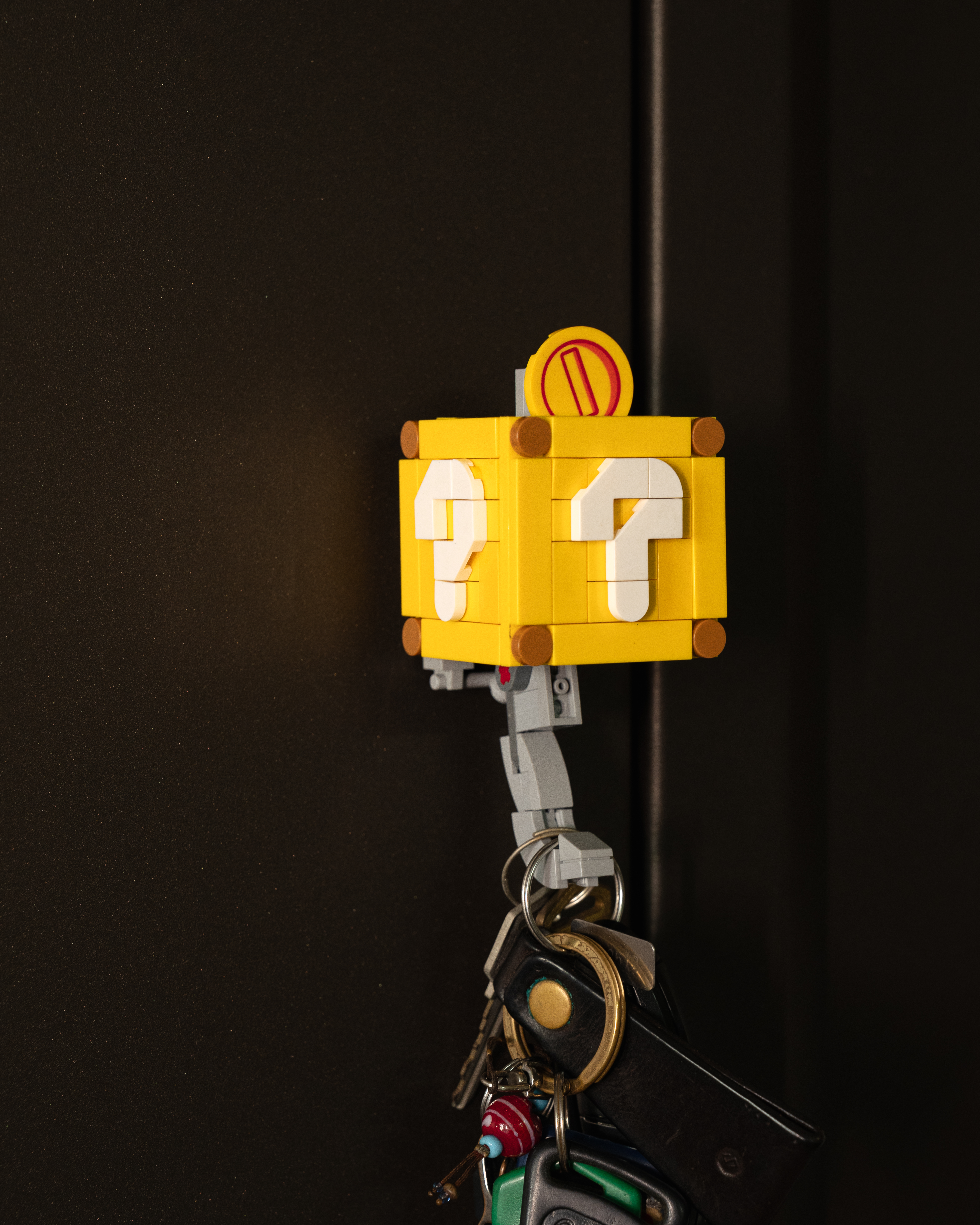 『超級瑪利歐』問號磚塊造型掛鉤