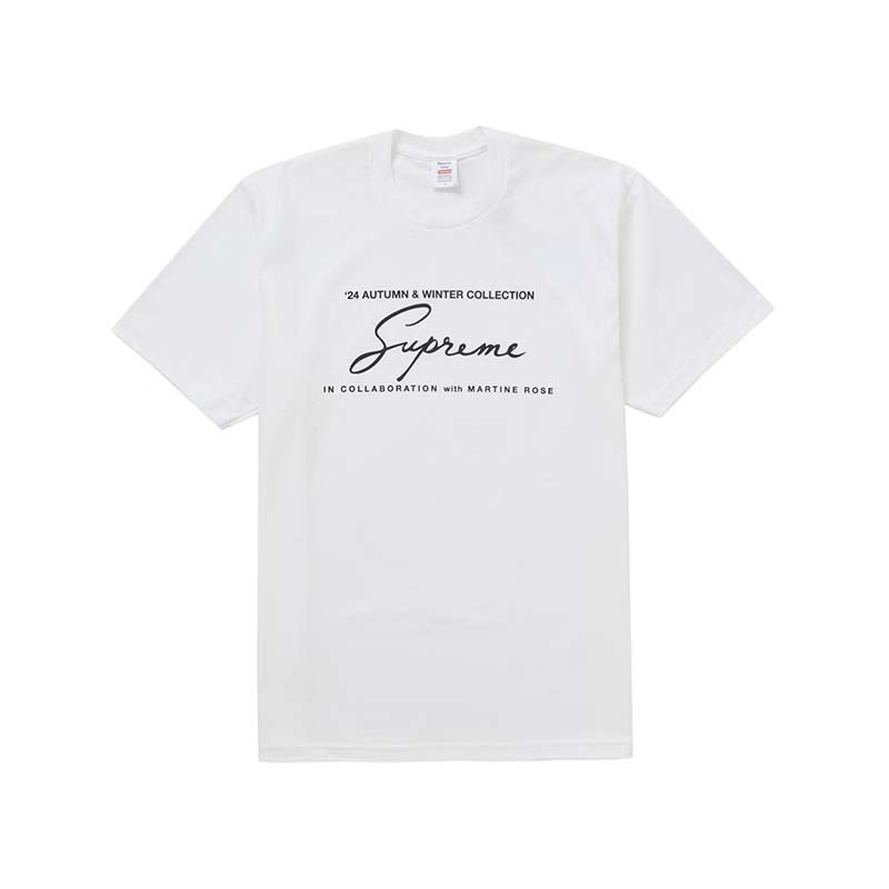SUPREME MARTINE ROSE LOGO TEE WHITE 短袖 白色 FW24T14-WE [台灣現貨]