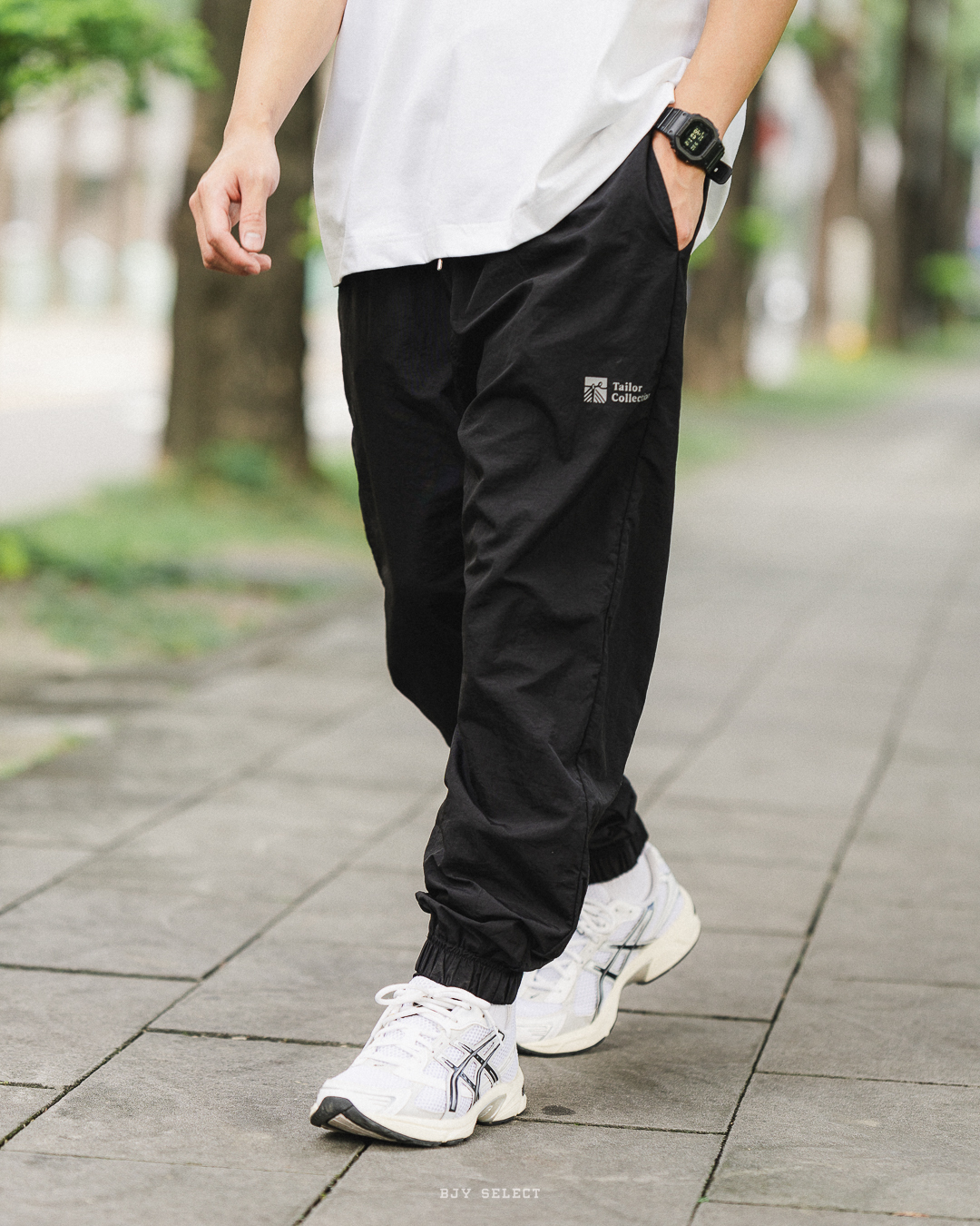 #現貨 Tailor collection 防風 防潑水 內網眼 抽繩 縮口風褲 自製款 2212