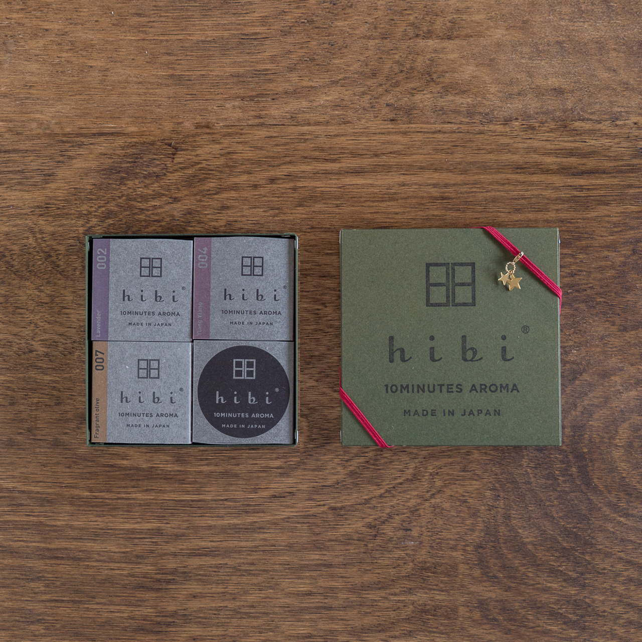 10分鐘香薰火柴 (聖誕節禮盒裝)｜hibi