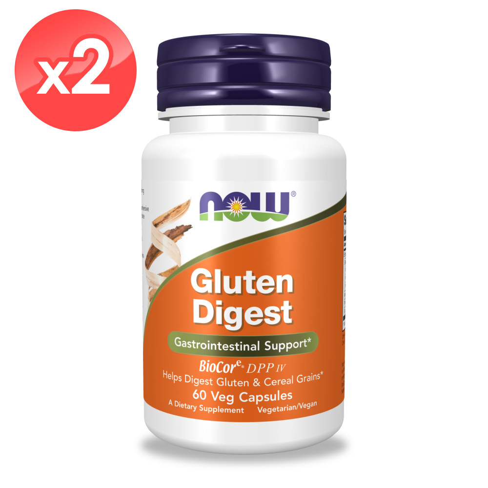 【NOW】綜合消化酵素膠囊2瓶組(60顆*2)
