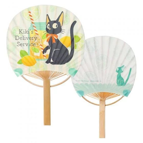 竹柄團扇信封組 魔女宅急便 檸檬