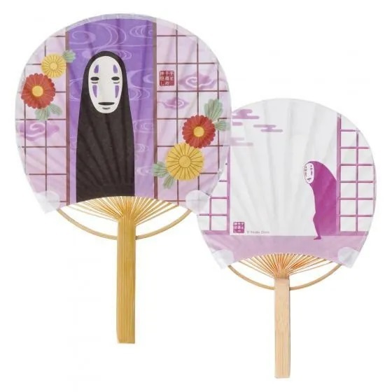 竹柄團扇信封組 神隱少女 無臉男和日式拉門