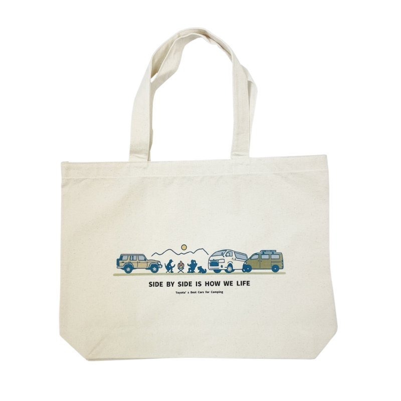 日本TOYOTA原廠授權精品 - TOYOTA 露營車托特包