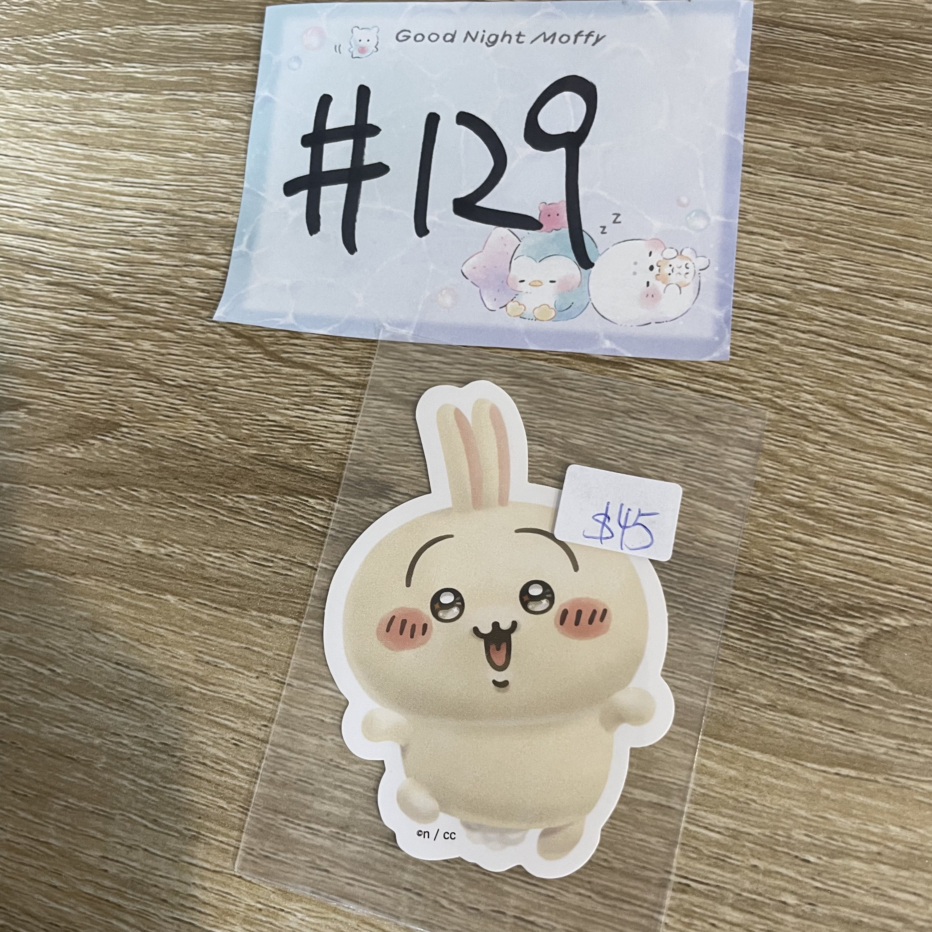 CHIIKAWA 兔兔  貼紙#129