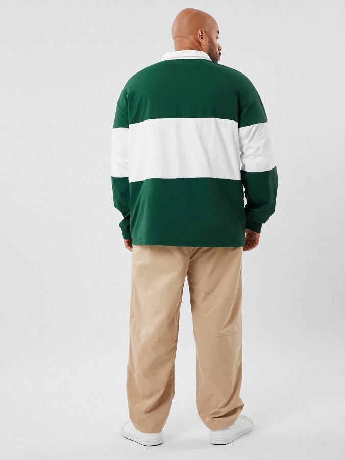 KADMAX大尺碼-秋冬長袖POLO〈CATW2401〉