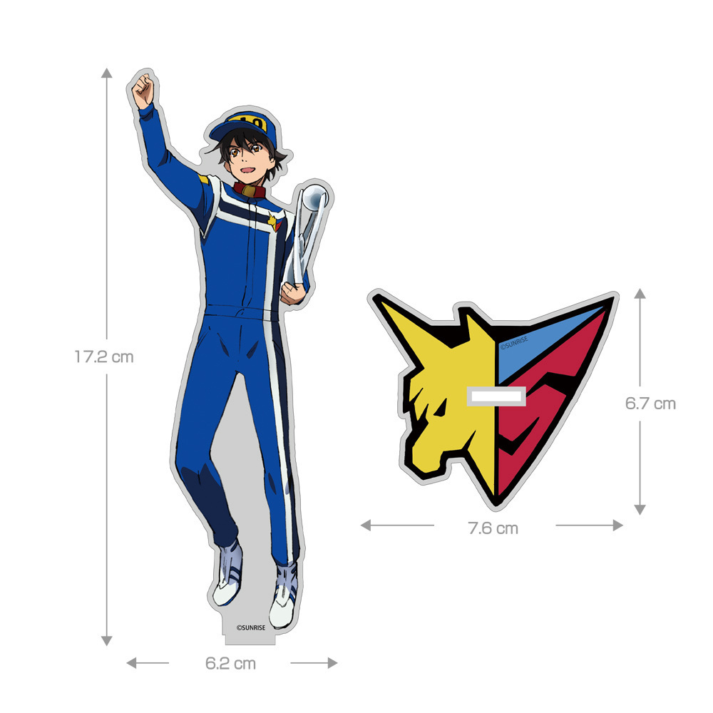 Cospa 1020 描き下ろし 風見ハヤト アクリルスタンド（大） [新世紀GPXサイバーフォーミュラSIN]