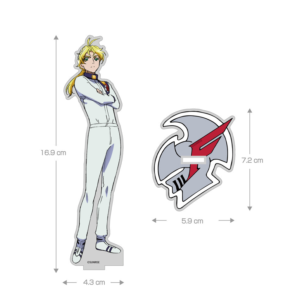 Cospa 1020 描き下ろし カール・リヒター・フォン・ランドル アクリルスタンド（大） [新世紀GPXサイバーフォーミュラSIN]